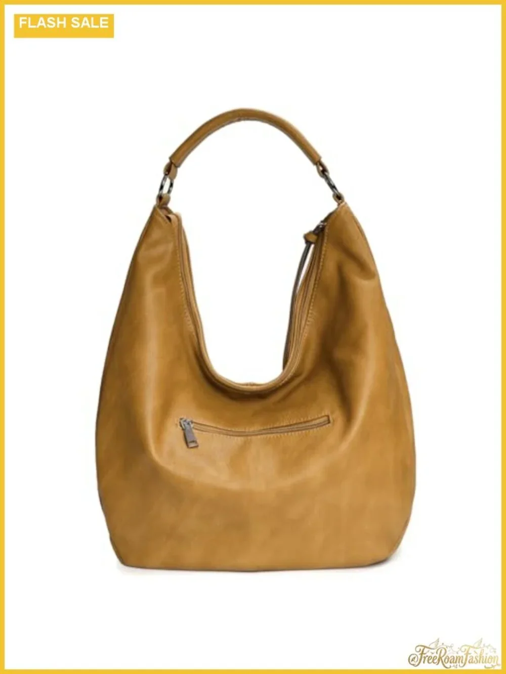 Hobo Shoulder Bag Soft Vegan Leather Tote Purse with Adjustable Crossbody Strap